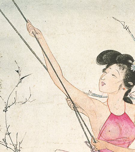 胶州-胡也佛的仕女画和最知名的金瓶梅秘戏图